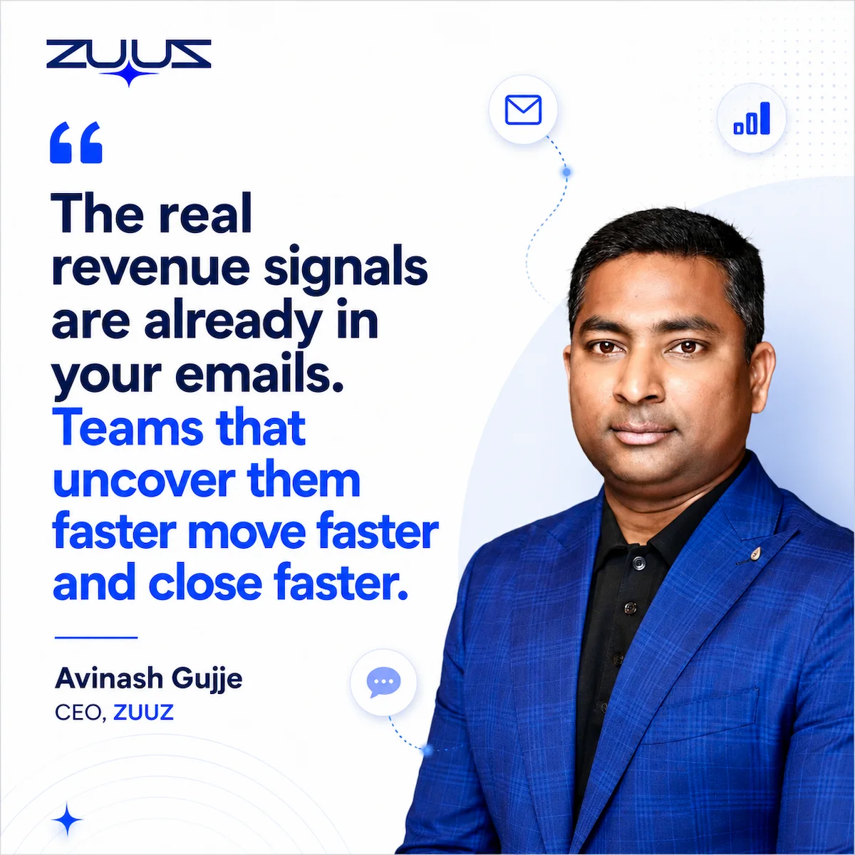 Avinash Gujje, CEO of ZUUZ, on revenue signals in email