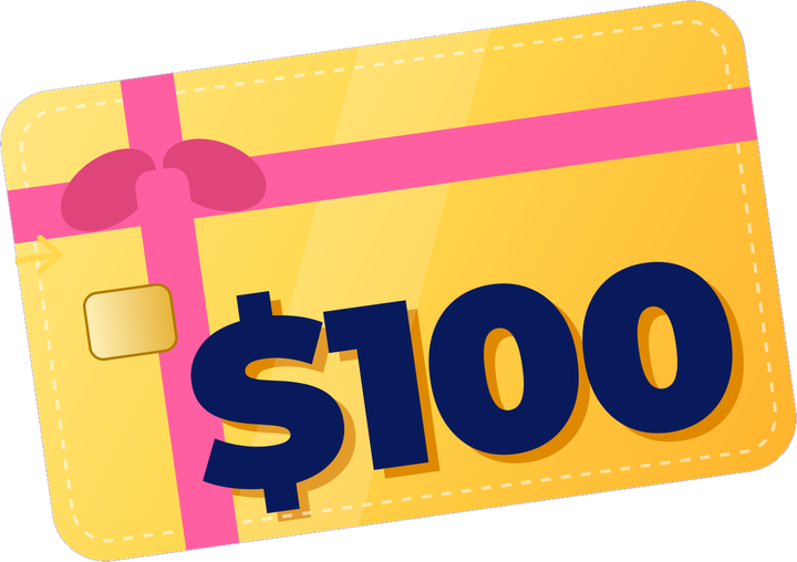 $100 gift card
